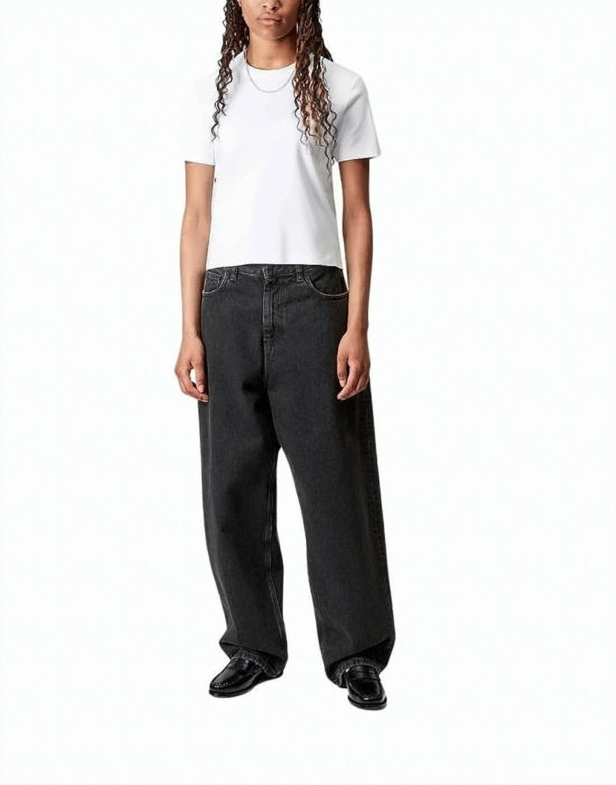 Carhartt Wip Wide-Leg High-Waisted Pants With Classic Five-Pocket Design