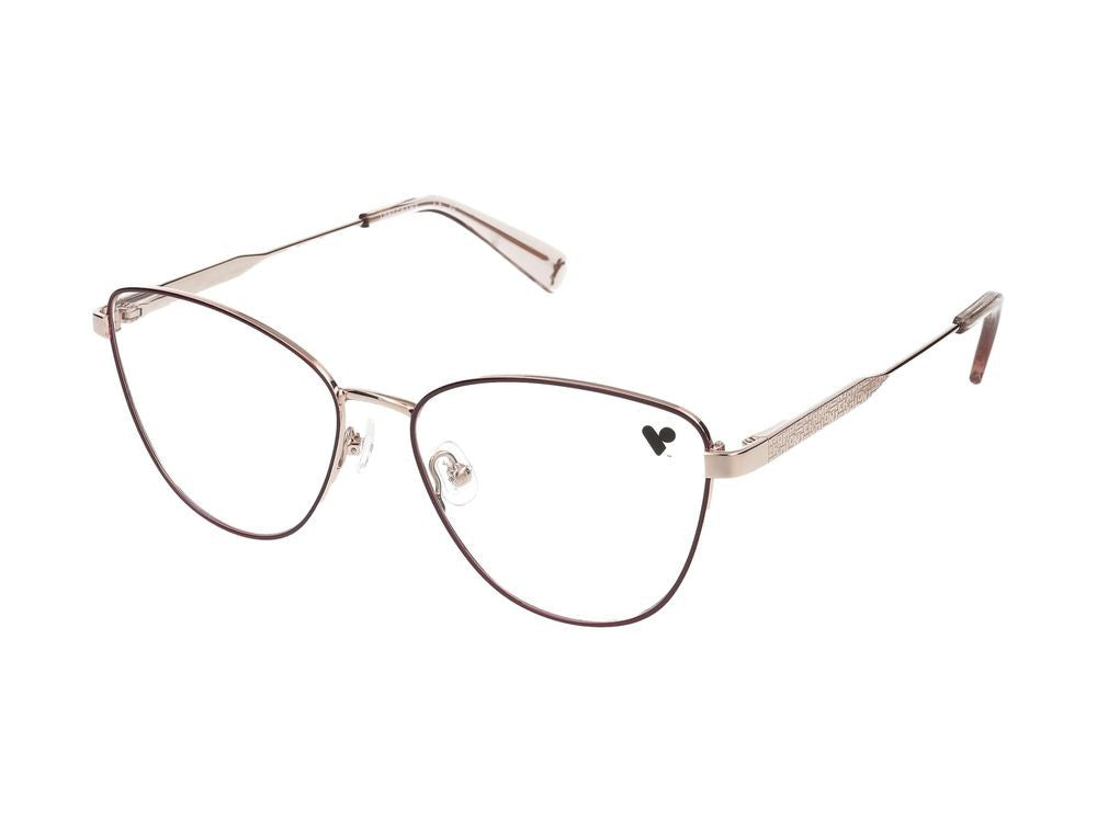 Longchamp Eyeglasses Lo2149 772 Rose Gold/Burgundy 54/15/140
