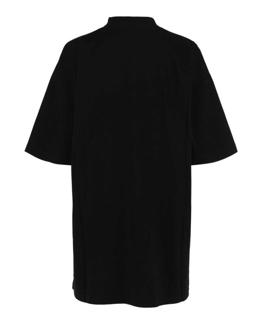 Balenciaga Oversized Back Flip Logo T-Shirt Dress