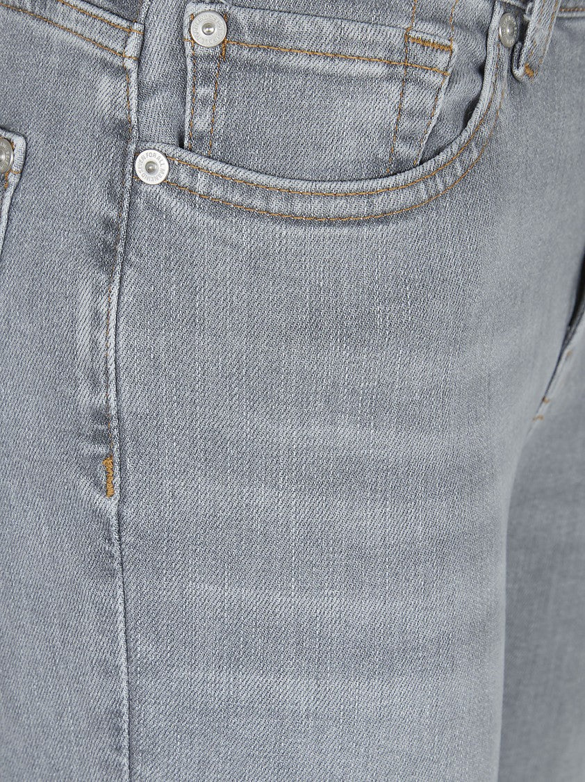 7 For All Mankind Slim Illusion Mid-Rise Bootcut Jeans