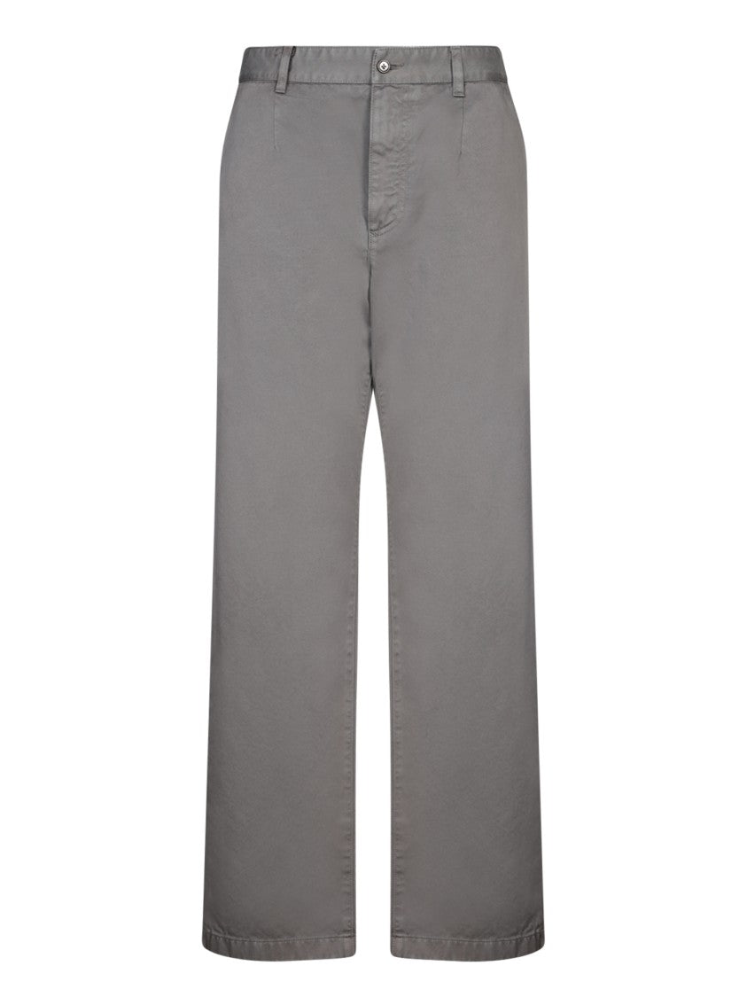 Dolce & Gabbana Relaxed Grey Denim Trousers