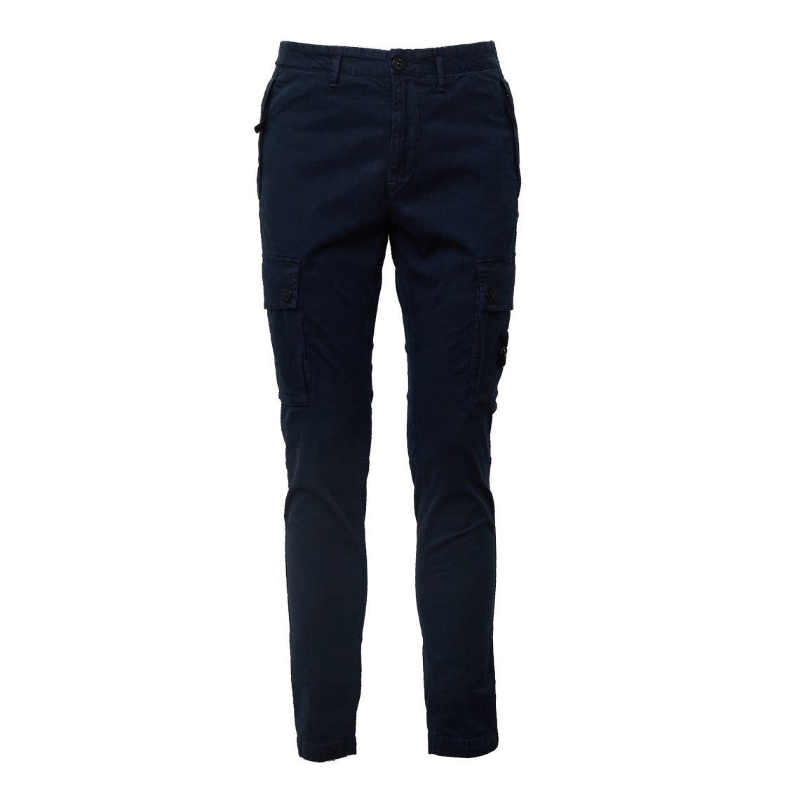 Stone Island Slim-Fit Cargo Pants With Hidden Pockets And Badge Detail