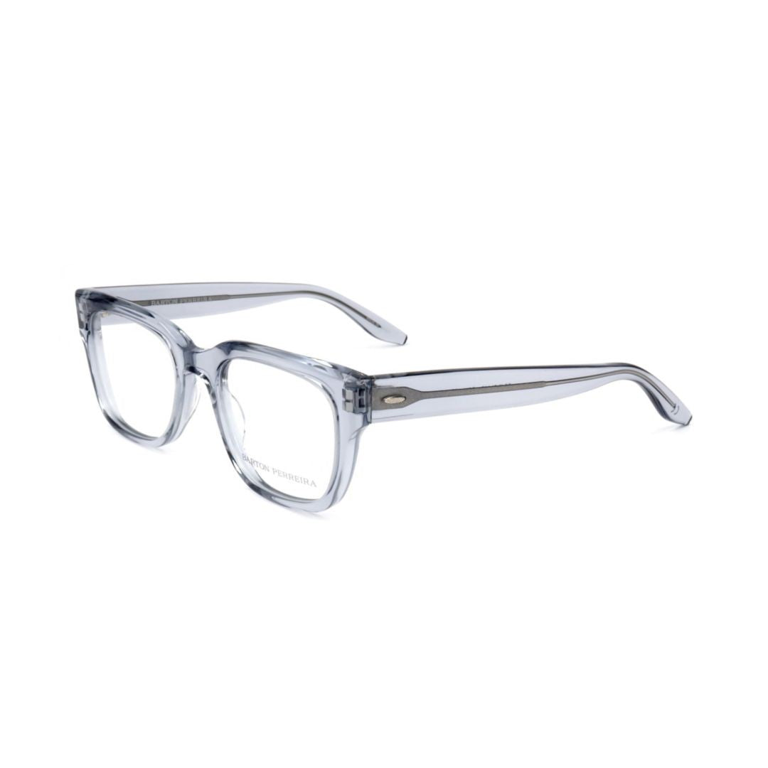 Barton Perreira Bp5069 502Jr Translucent Plastic Square Eyeglasses With Smoky Gray Tint