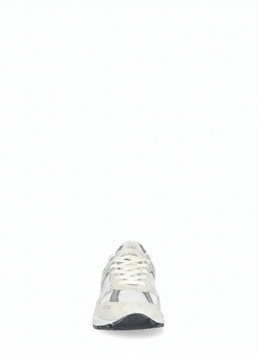 Golden Goose Light Vintage-Inspired Sneakers With Star Detail