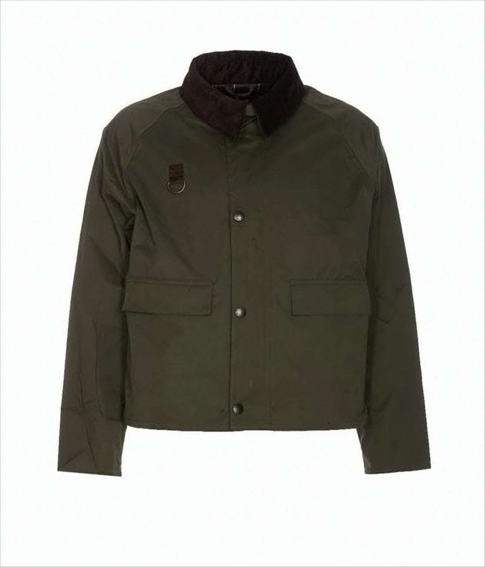 Barbour Boxy Olive Green Barbour Jacket