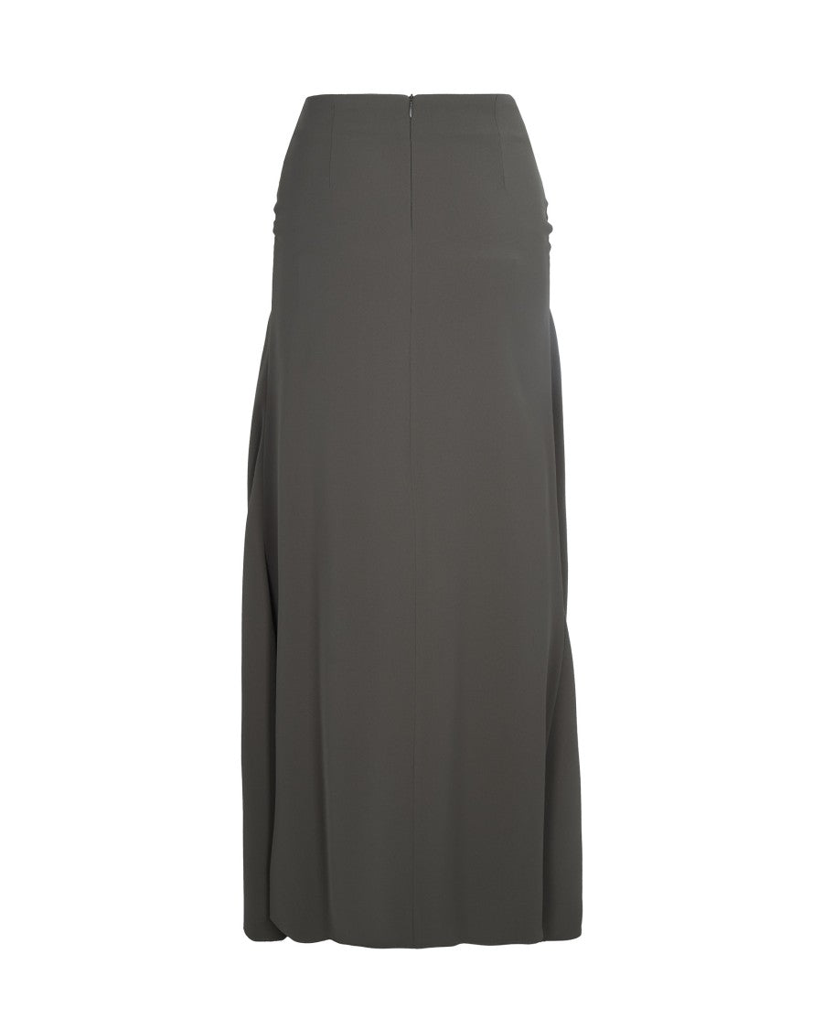 P.A.R.O.S.H. Stone Maxi Skirt With Slit