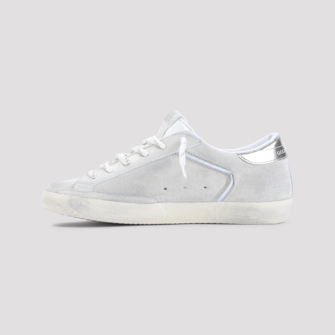 Golden Goose Casual Low-Top Sneakers With Distressed Finish