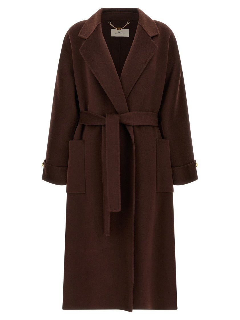 Elisabetta Franchi Dressing Gown Coat