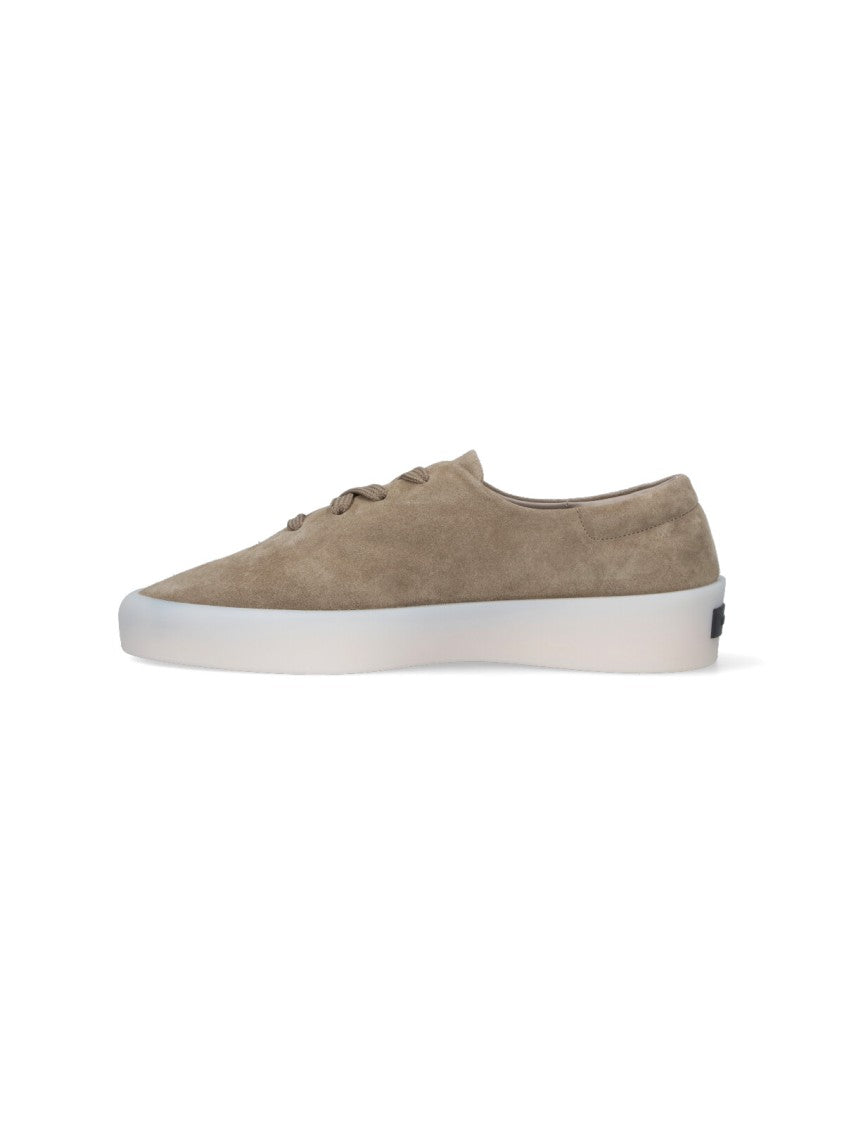 Fear Of God Suede Low-Top Sneakers With Rounded Toe