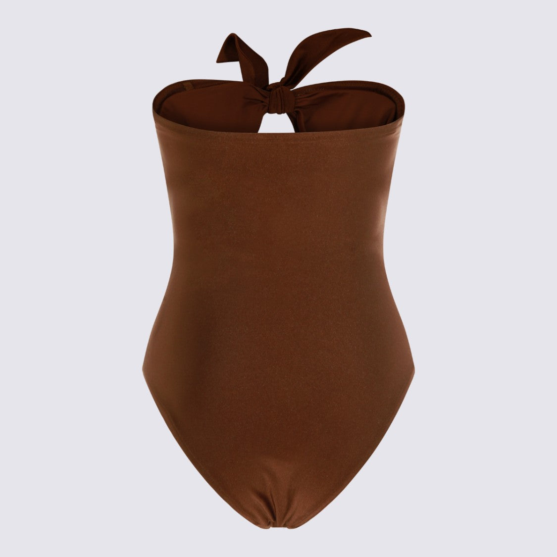 Zimmermann Bandeau One-Piece Swimsuit With Keyhole Cutout