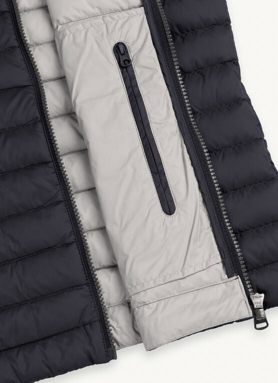 Colmar Blue Matte Sleeveless Jacket