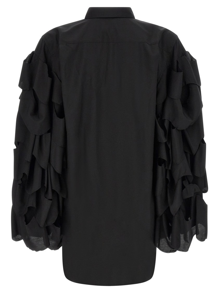 Comme Des Garçons Draped Sleeve Shirt