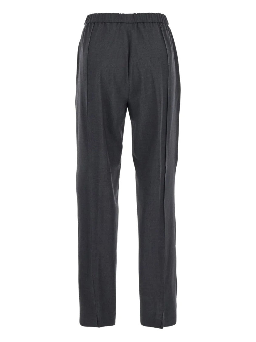 Fabiana Filippi Gubbio Wool Zip-Fly Trousers