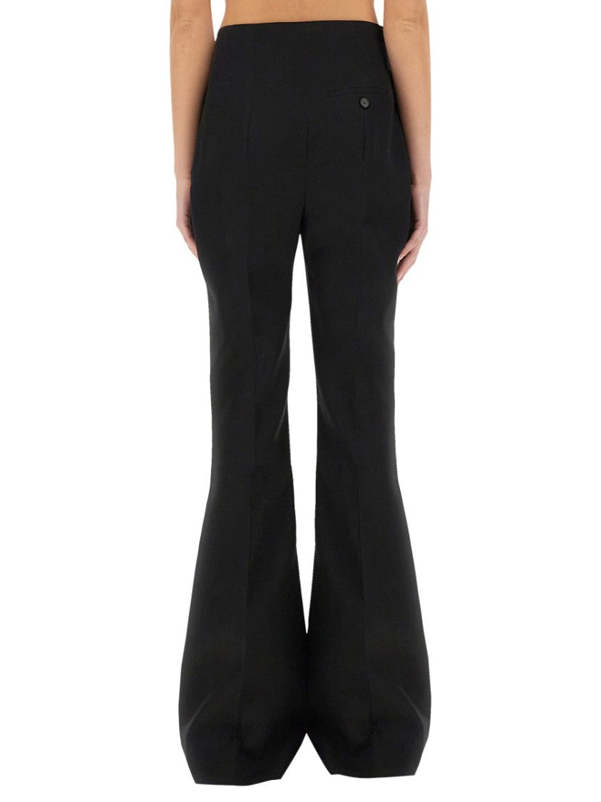 Alexander Mcqueen Tailored Pants With Waist Lapels