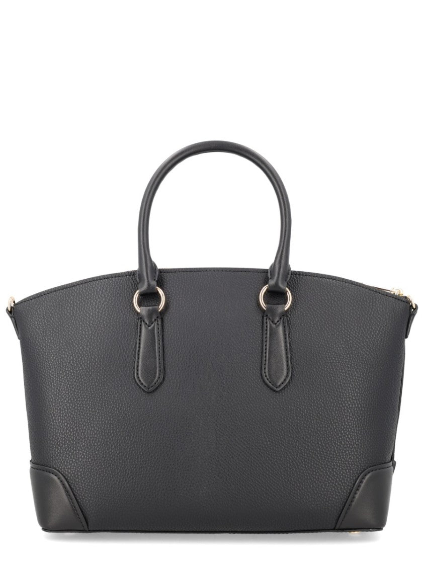 Michael Michael Kors Pebbled Texture Polyurethane Gold Handbag