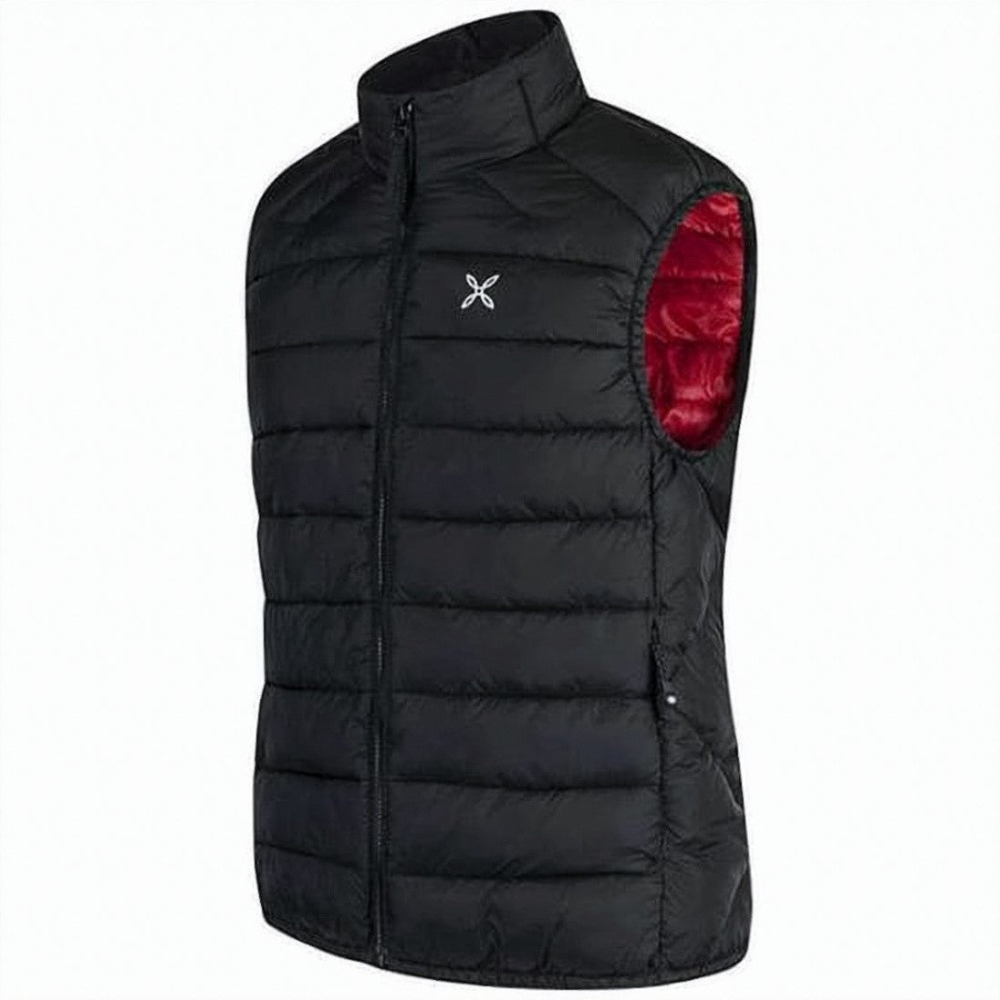 Montura Quilted Sleeveless Padded Vest With High Collar