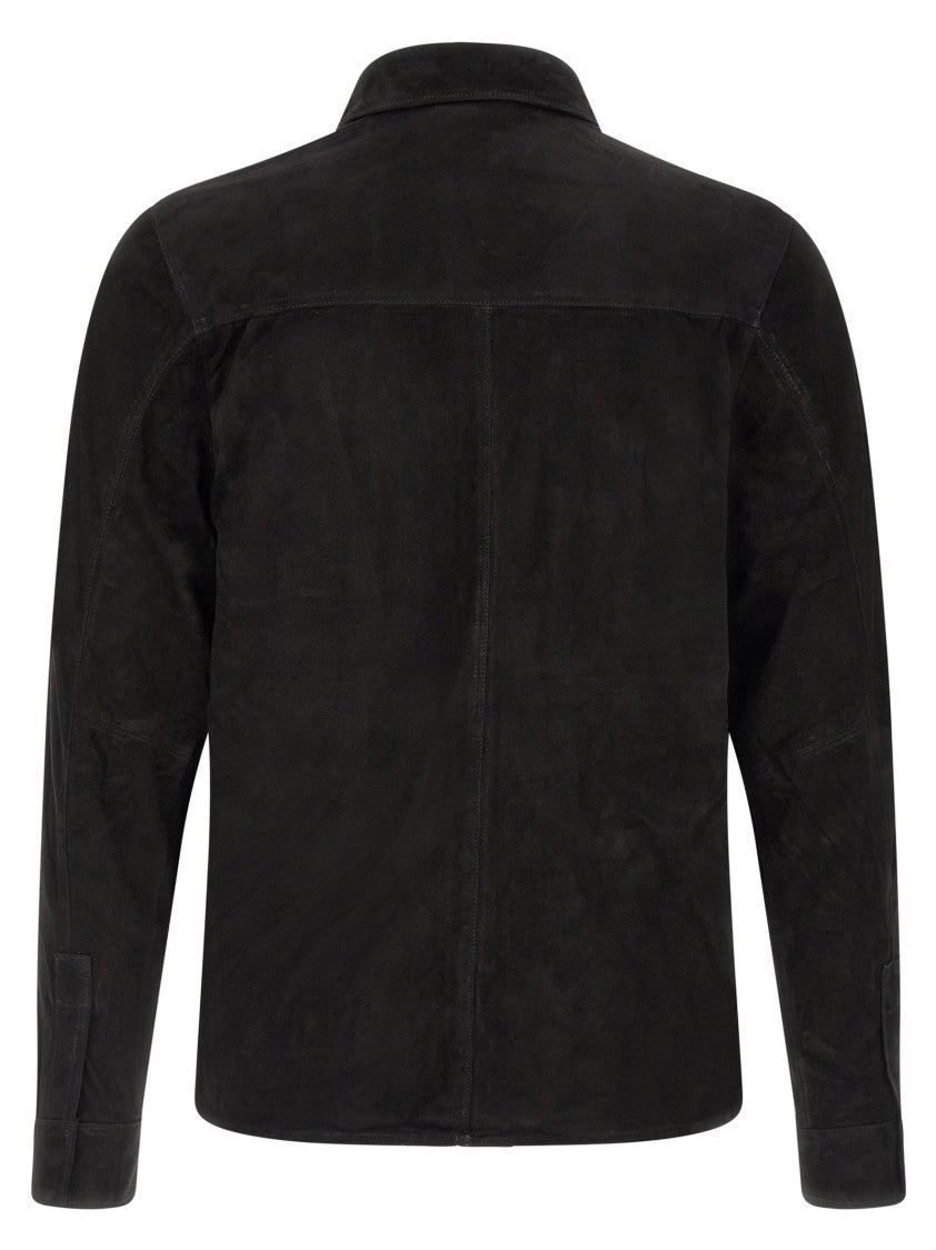 Giorgio Brato Suede Shirt Gloves