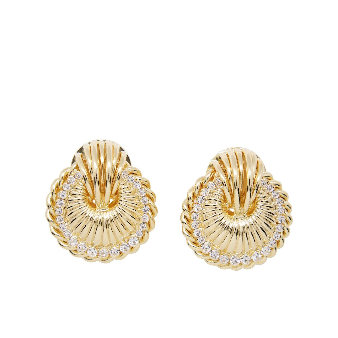 Alessandra Rich Shell-Inspired Earrings