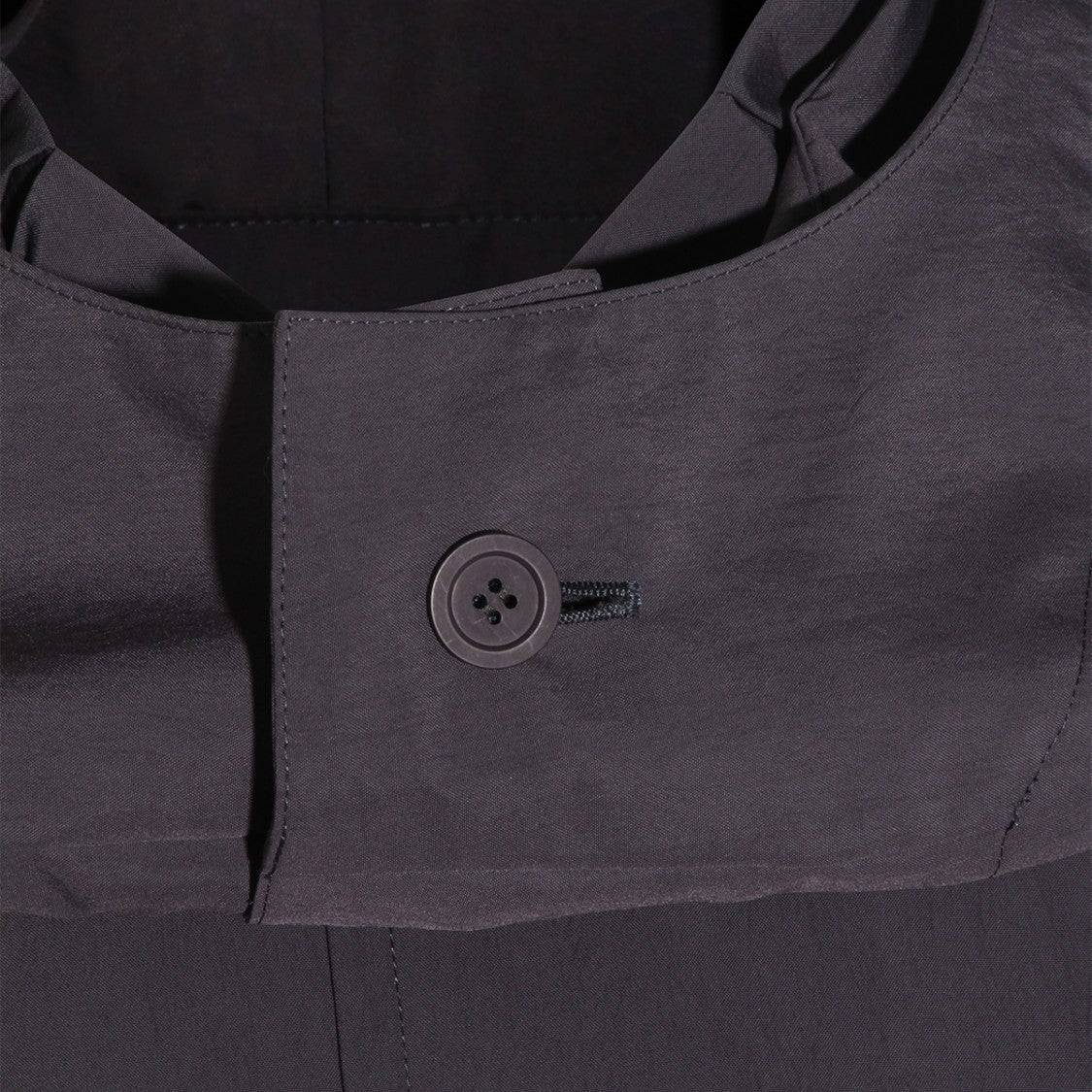 Homme Plissé Issey Miyake Black Jacket With High Collar