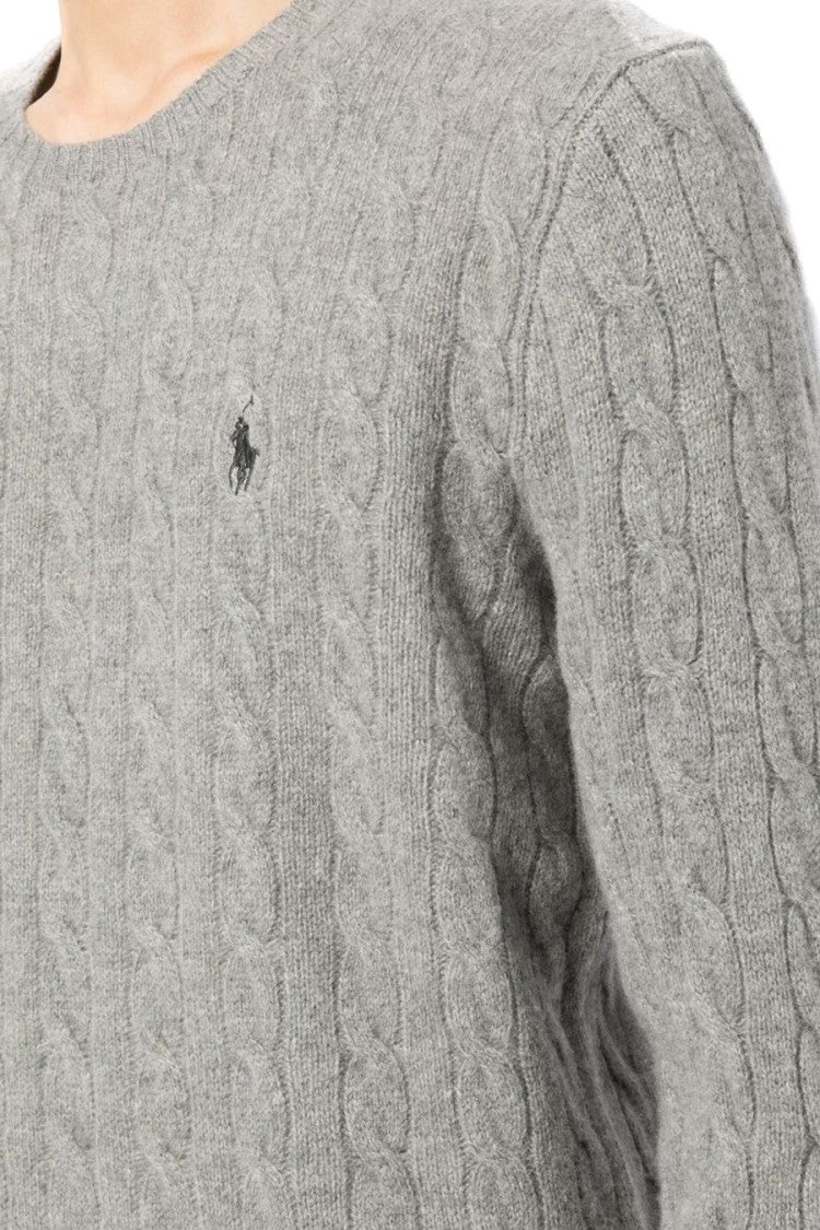 Polo Ralph Lauren Cable Knit Grey Knitwear