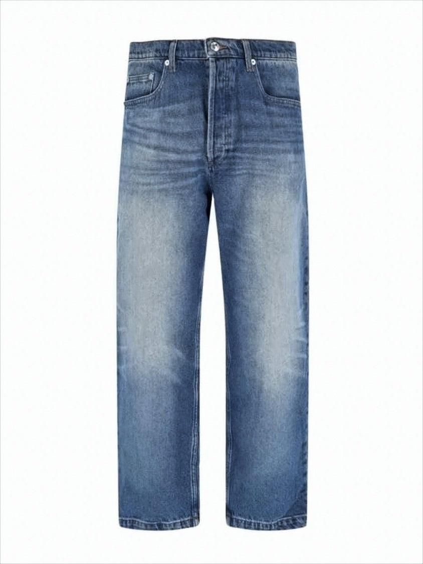 A.P.C. Relaxed Fit Straight-Leg Denim Pants