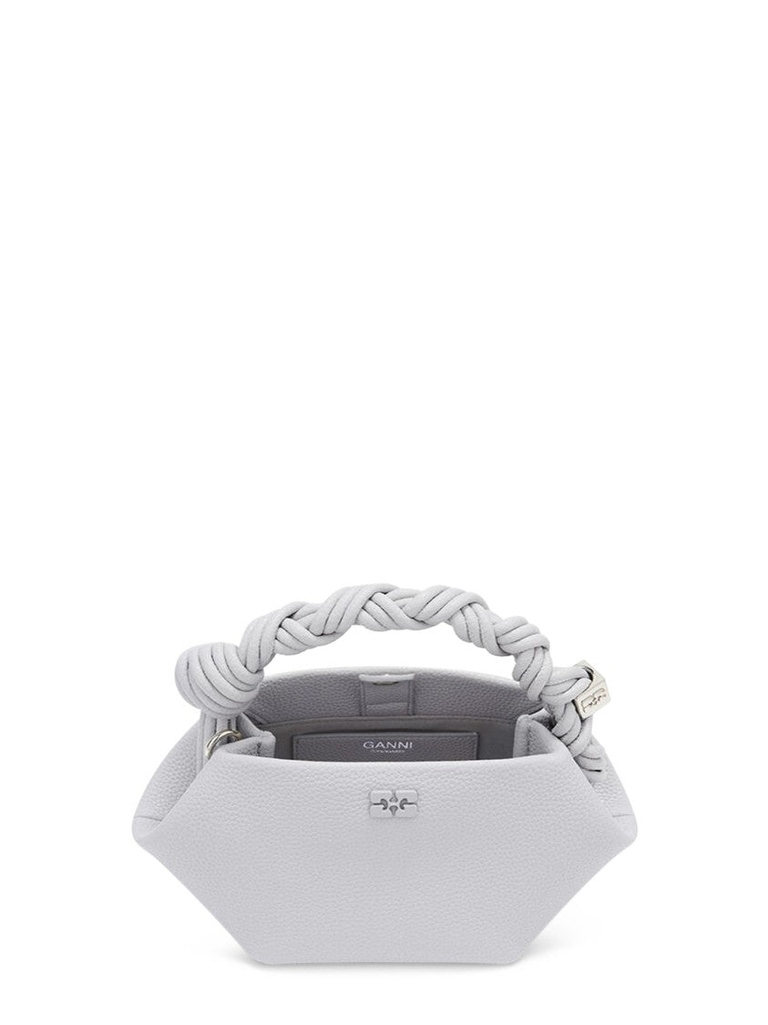 Ganni Braided Handle Geometric Bag