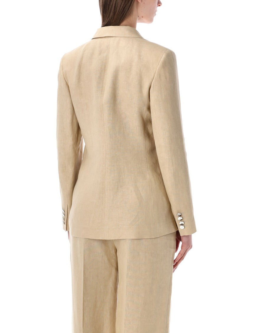Polo Ralph Lauren Parker Parker Slim Fit Monopetto Linen Blazer