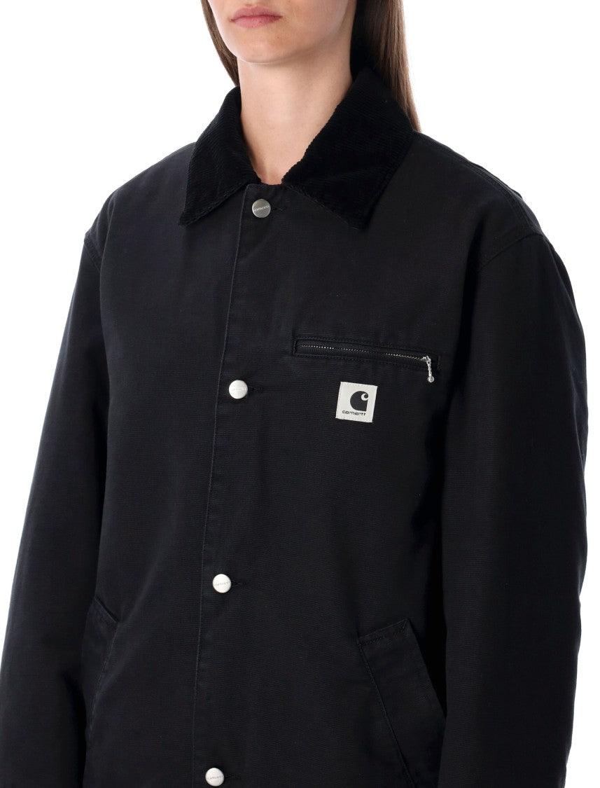 Carhartt Wip Webster Cotton Canvas Coat