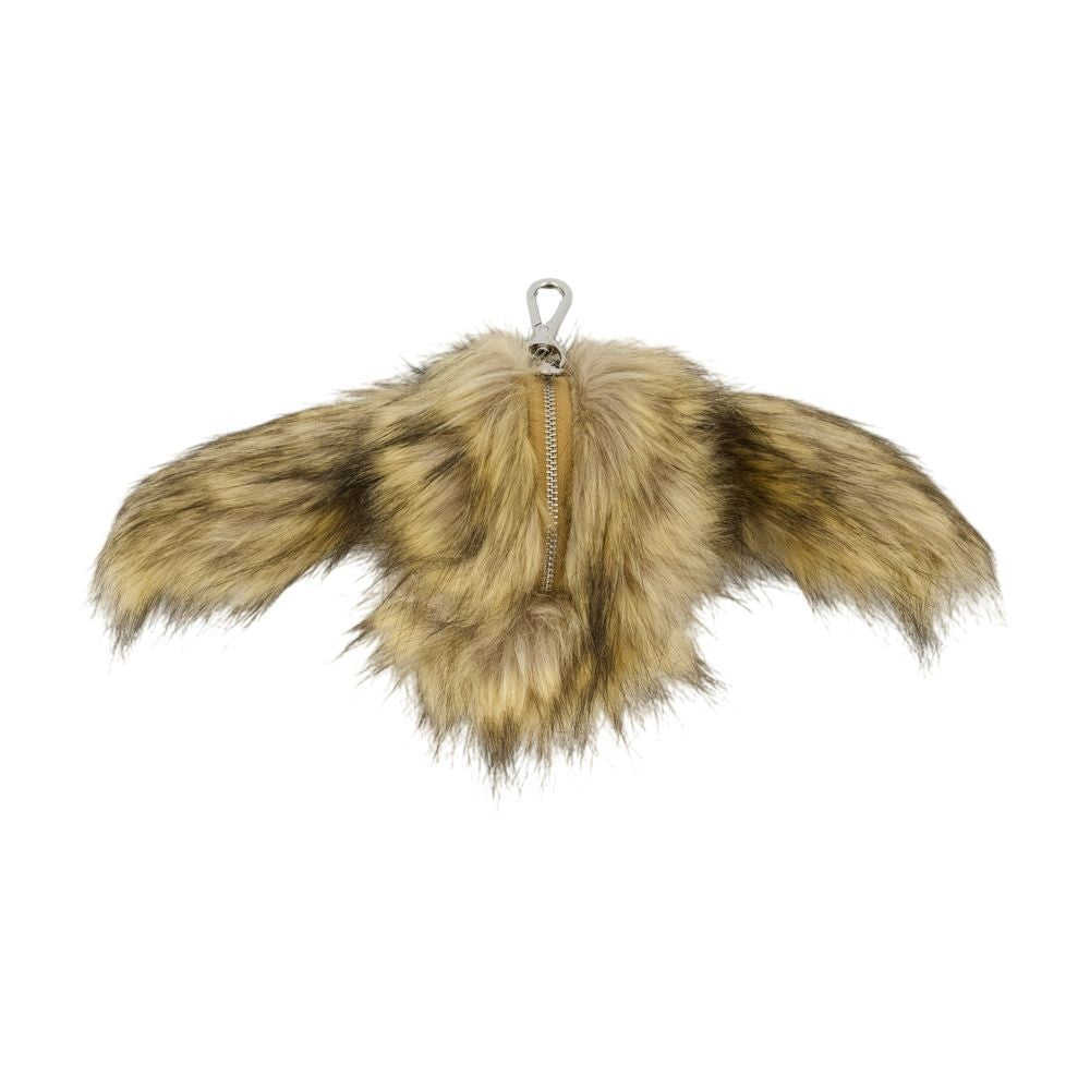 Simone Rocha Hare Coin Purse - Fake Fur - Brown