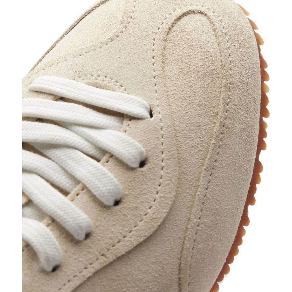 Axel Arigato Beige Daze Runner Minimalistic Suede Sneakers