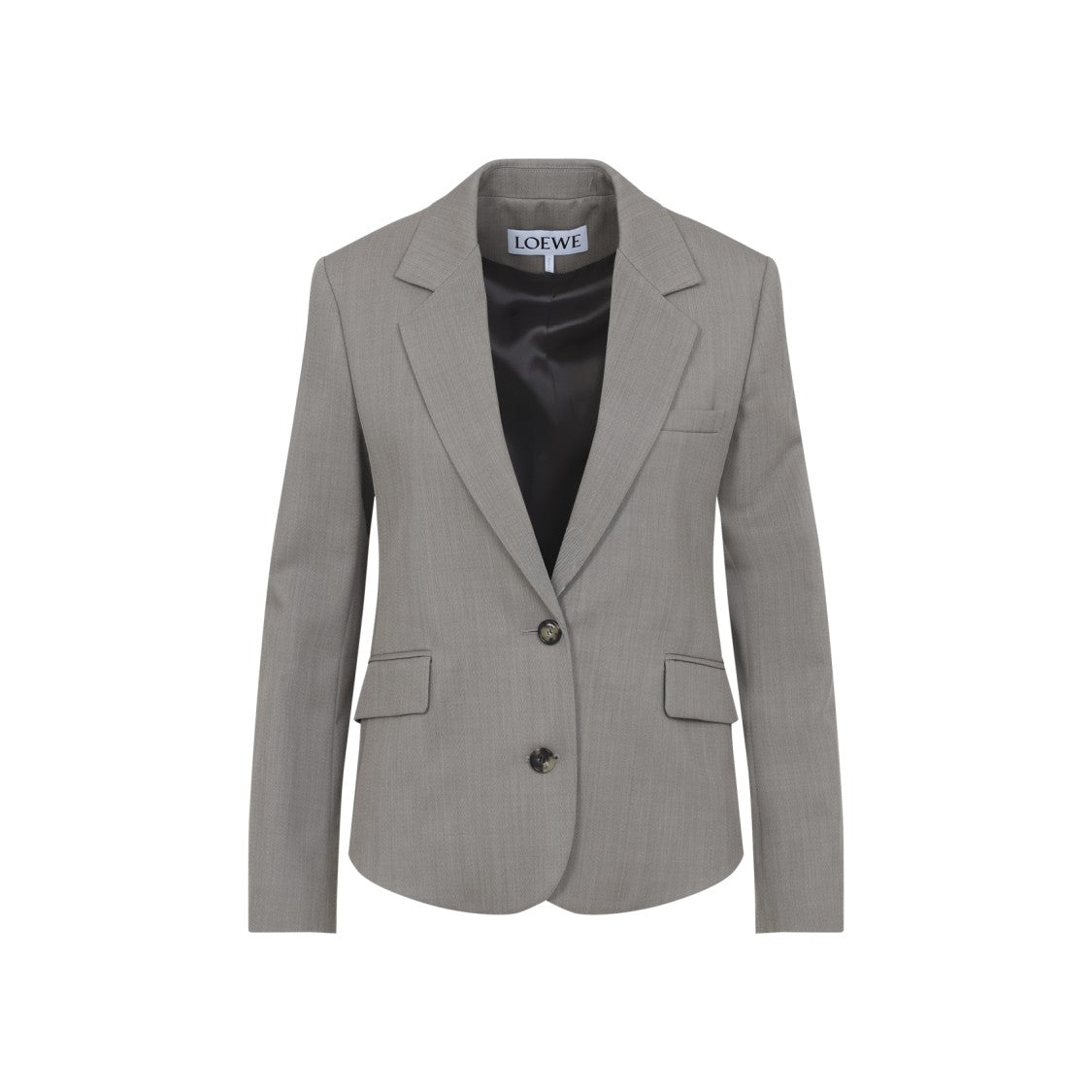 Loewe Tailored Grey Wool Blend Jacket