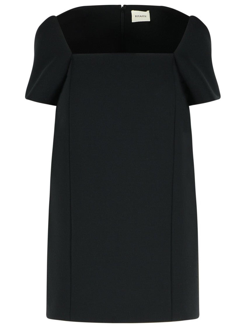 Khaite Benji' Black Polyester Blend Dress