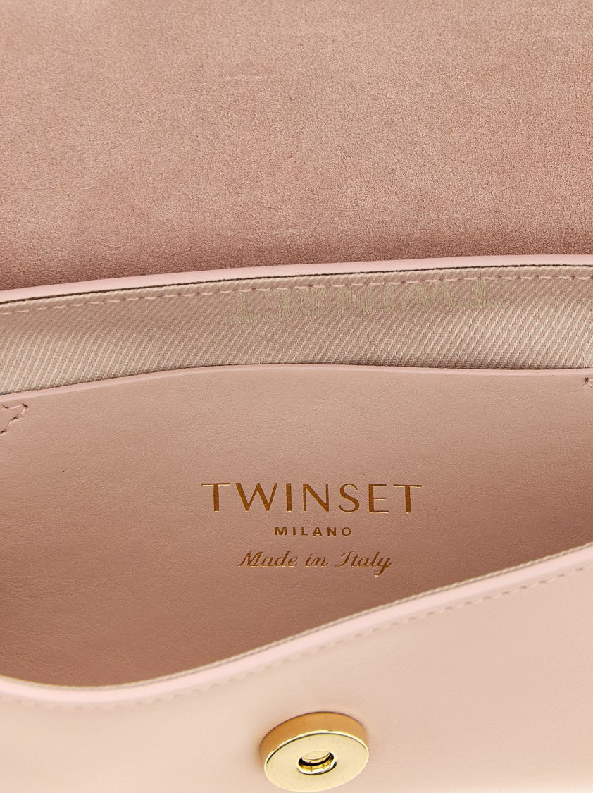 Twin-Set Leather Shoulder Bag
