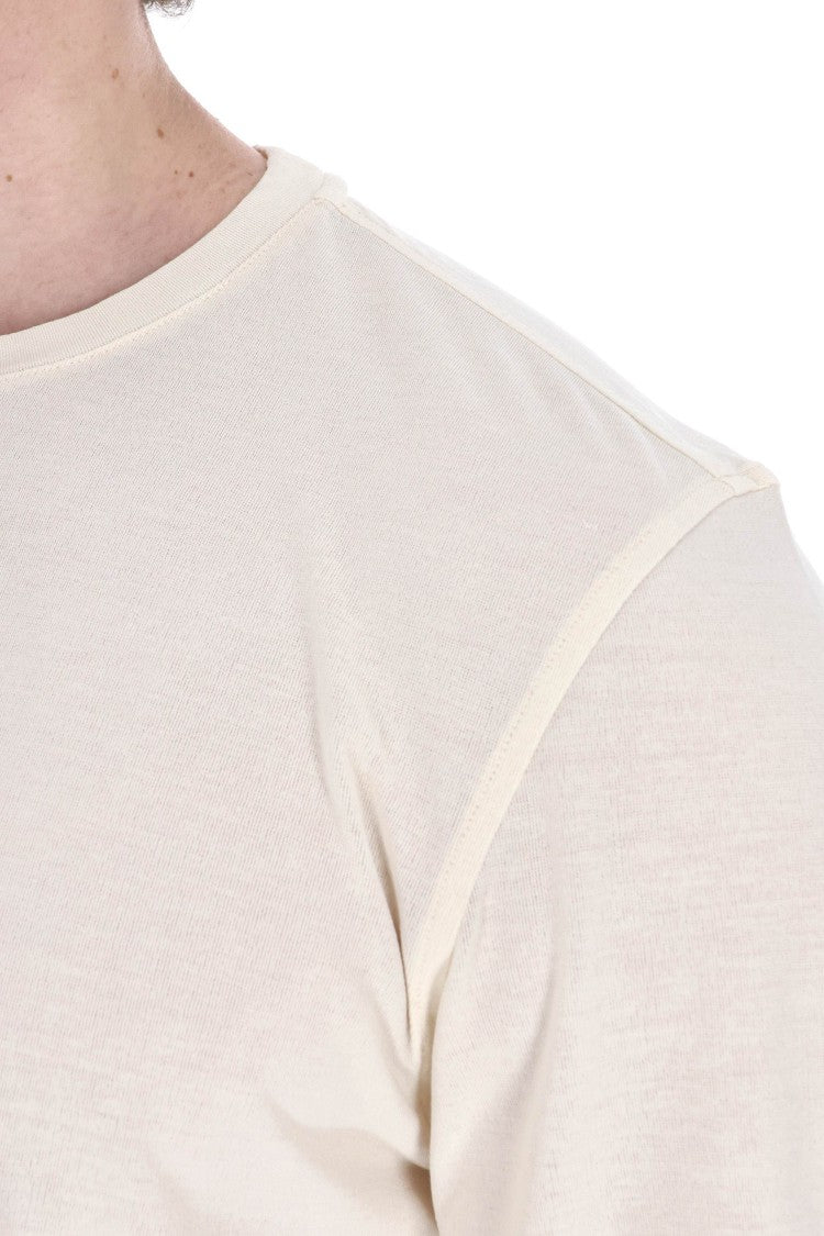 Drumohr "Ice Cotton" Long Sleeve Cotton T-Shirt