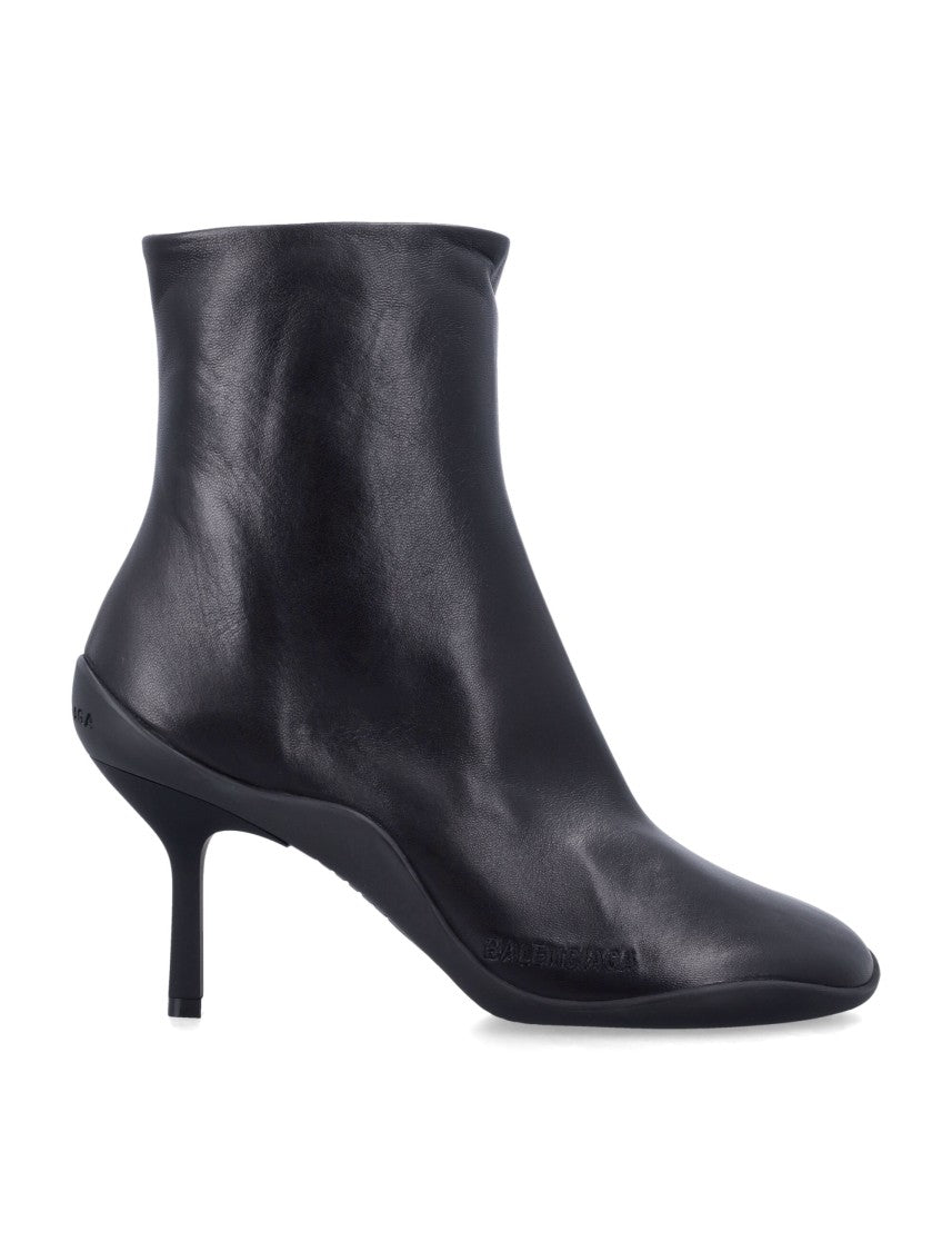 Balenciaga Shibuya Bootie In Shiny Sheepskin