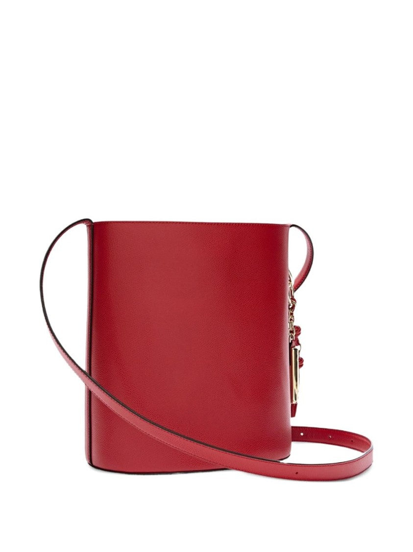Furla Structured Leather Shoulder Bag