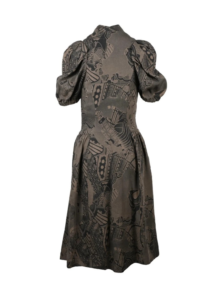 Vivienne Westwood New Saturday Dress In Intricate Abstract Pattern
