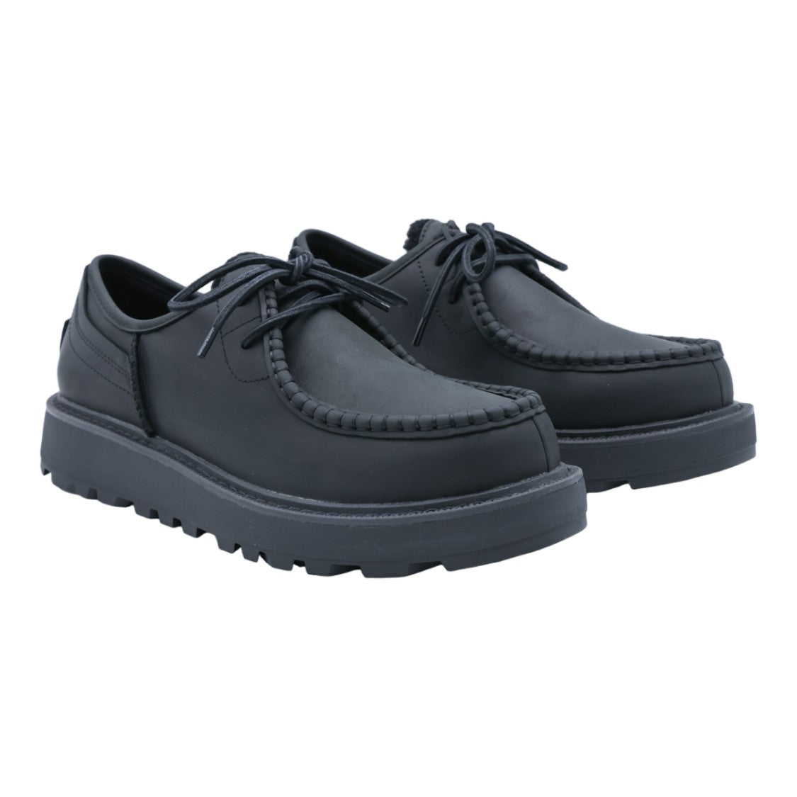 Ugg Suede Moccasin-Style Lace-Up Loafers