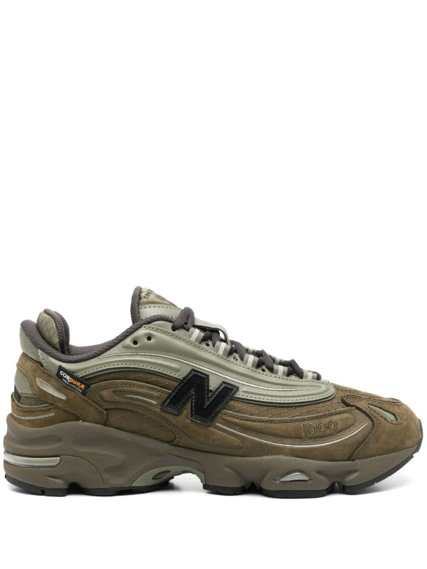 New Balance Olive Green New Balance 1000 Sneakers