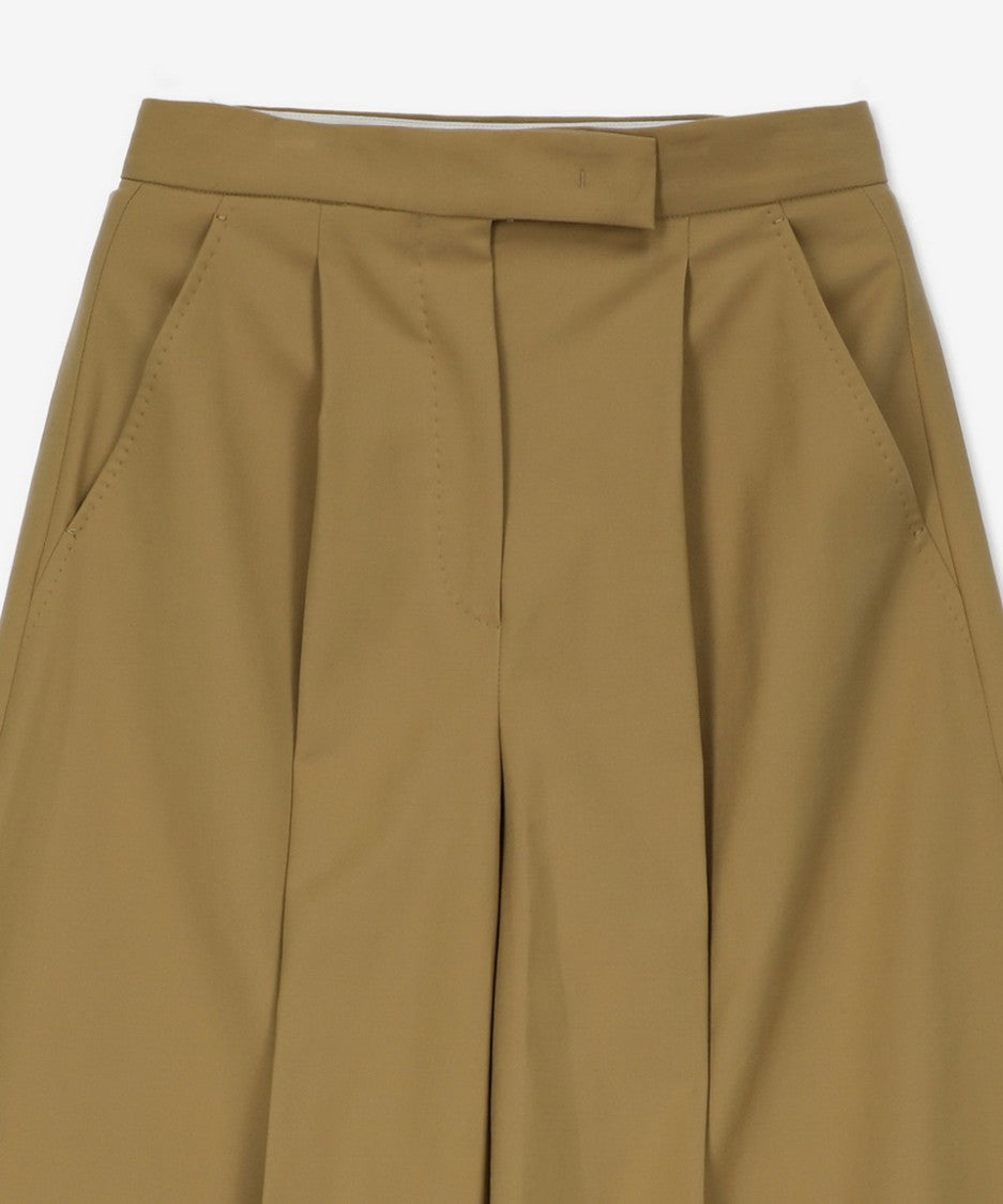 Max Mara Wide-Leg High-Waist Trousers With Pleated Detailing