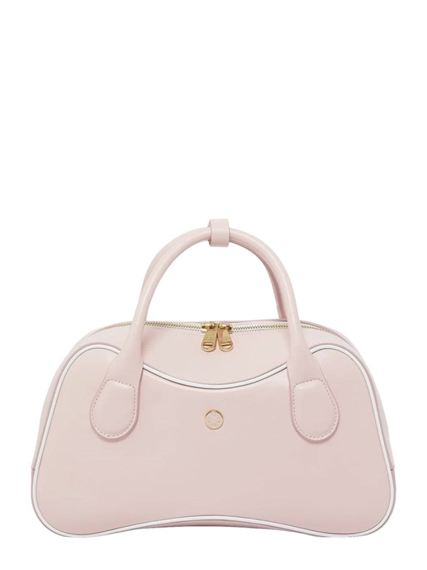 Casablanca Micro Bowling Rounded Leather Handbag Bag