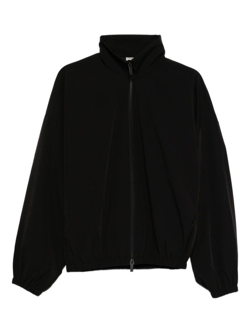 Fear Of God Zip-Up Black Sweatshirt