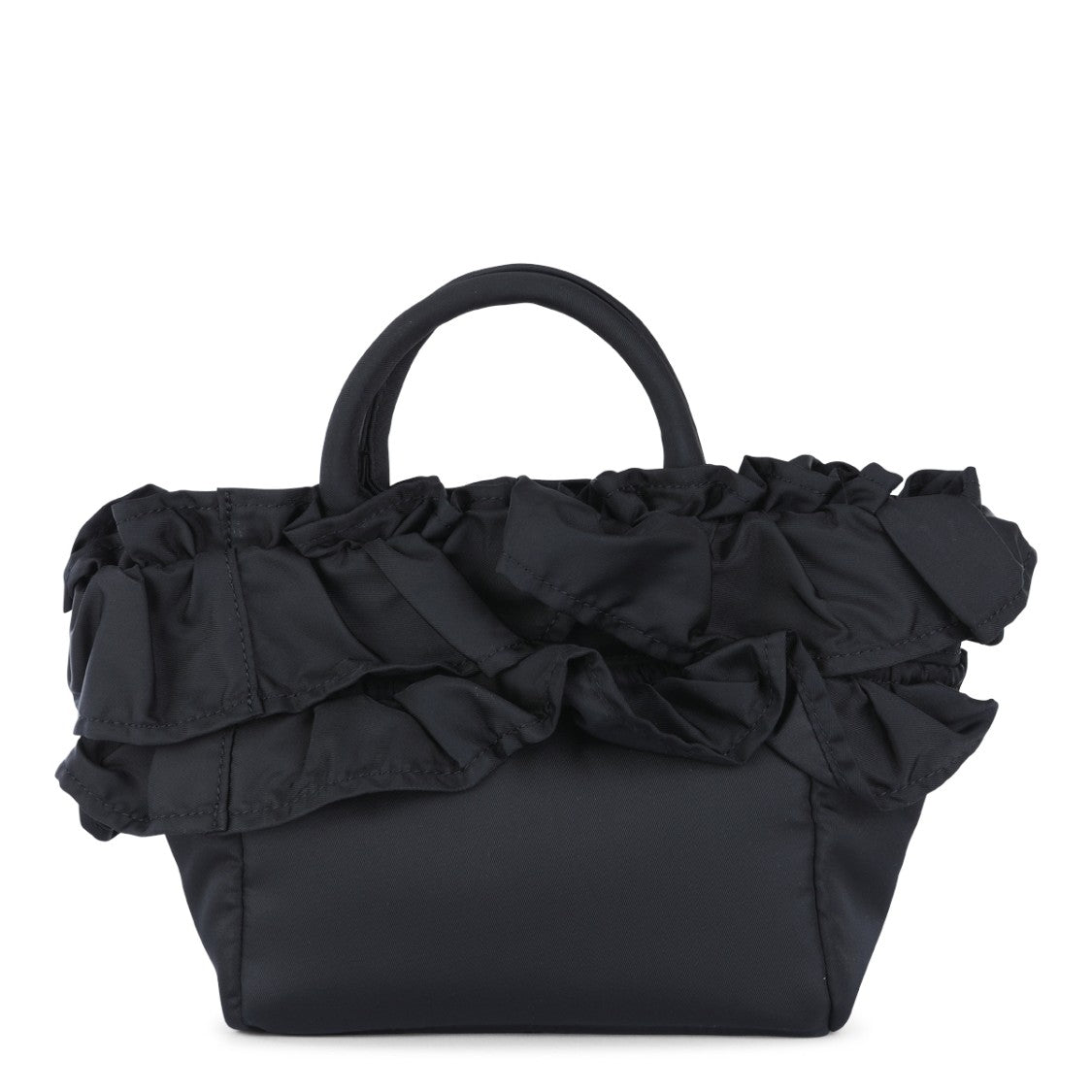 Ganni Structured Black Satchel