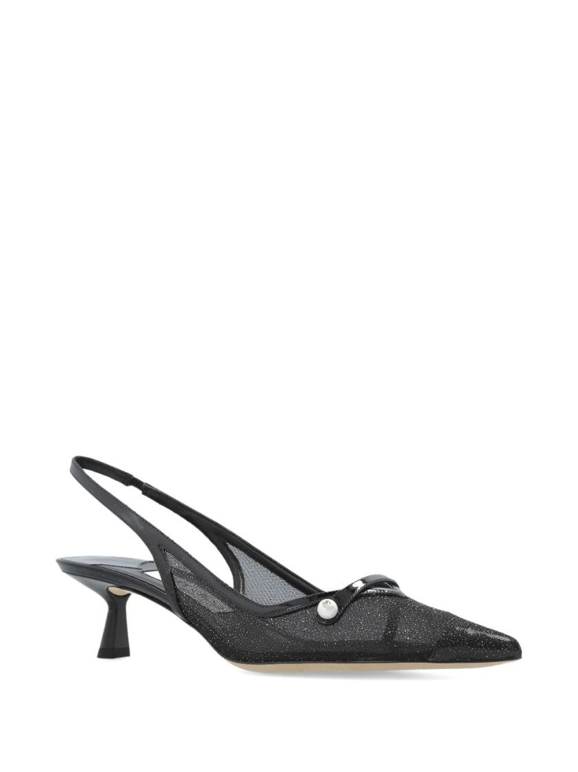 Jimmy Choo Pointed Toe Slingback Flats