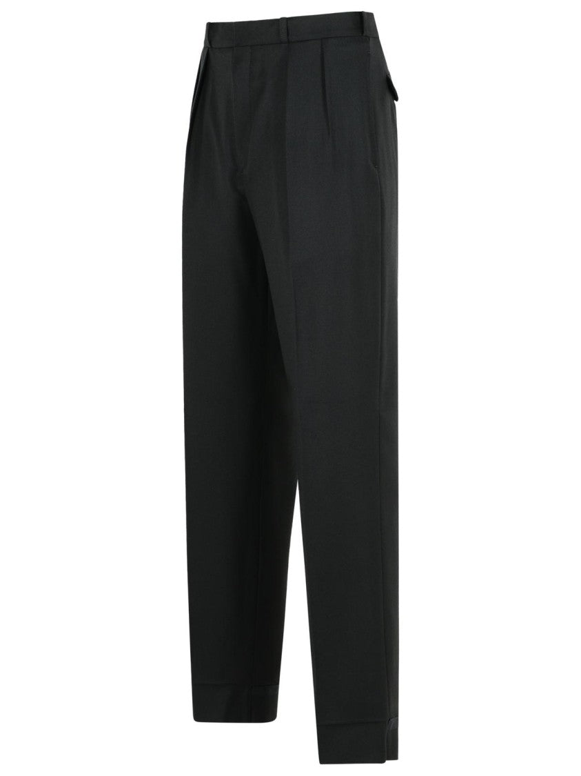 Maison Margiela Black Virgin Wool Trousers