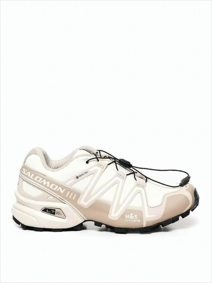 Salomon Low-Profile Sporty Sneakers With Adjustable Lace Toggle