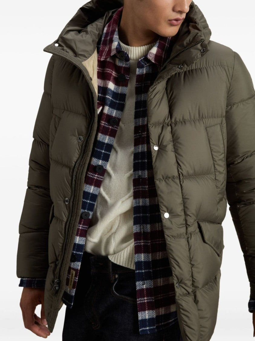 Woolrich Padded Quilt Design Giacconi Parka
