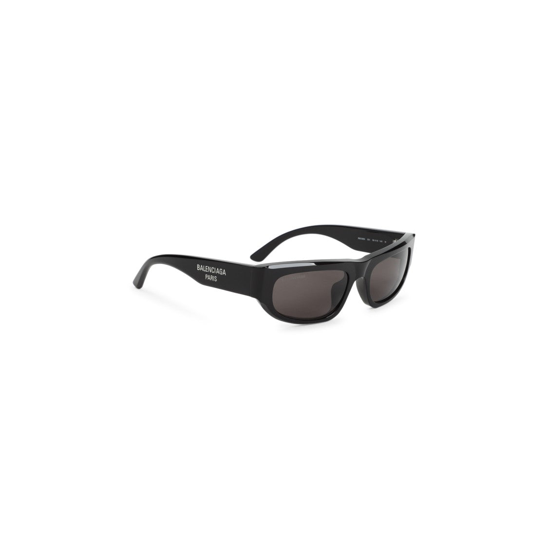 Balenciaga Black Acetate Sunglasses With Modern Design