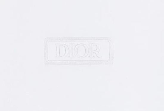 Christian Dior Short-Sleeve T-Shirt With Embossed Logo And Crew Neckline