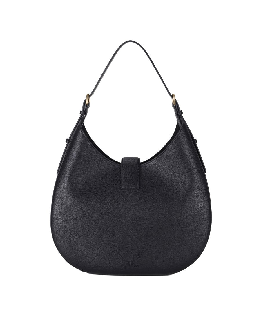 Elisabetta Franchi Black Hobo Bag